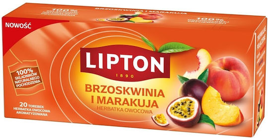 Lipton Früchtetee Pfirsich Passionsfrucht 20 Taschen