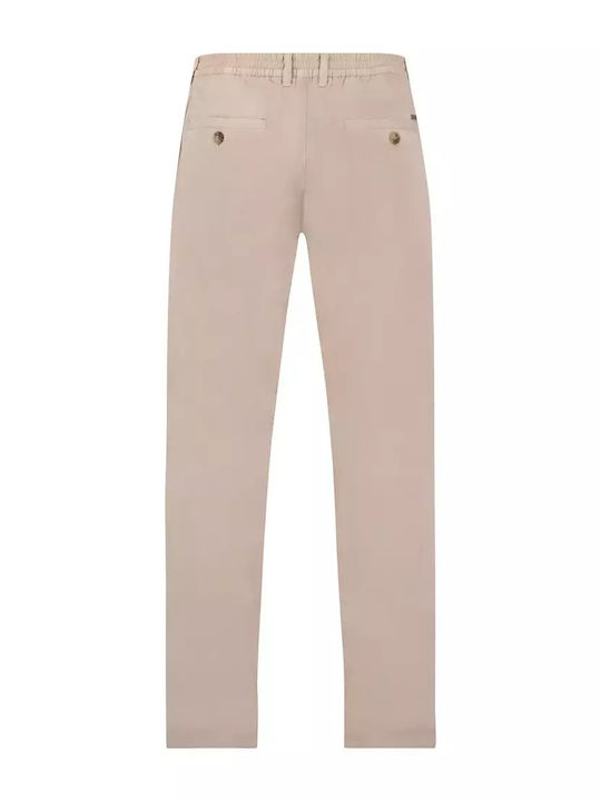 Hose Chino Elastisch Stone