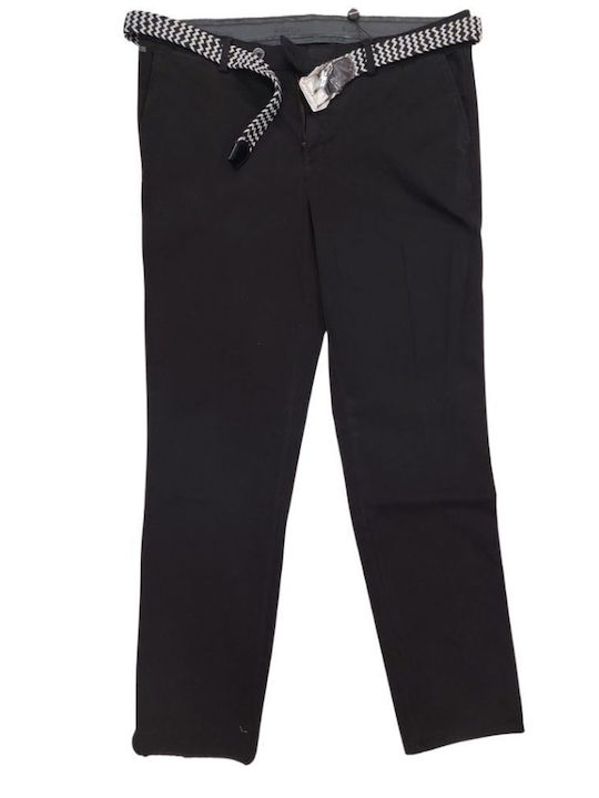 Pantaloni Chino Black