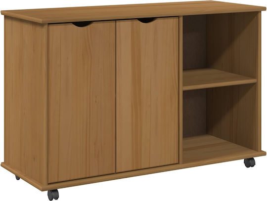 Floor Cabinet Brown 100x39x65.5cm