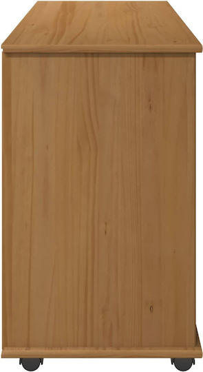 Floor Cabinet Brown 100x39x65.5cm