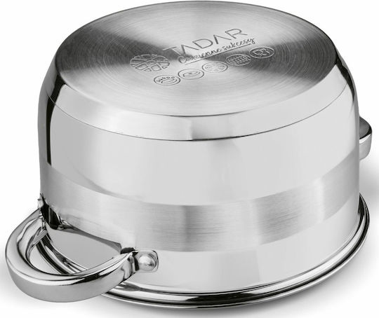 Tadar Roger Töpfe Set aus Rostfreiem Stahl 6-tlg