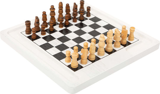 Small Foot Holzfiguren für Schach Weiß 20cm