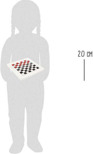 Small Foot Holzfiguren für Schach Weiß 20cm