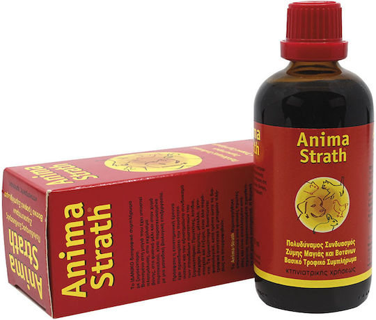 Anima Strath Πολυβιταμίνες Σκύλου και Γάτας 100ml για Ενίσχυση Ανοσοποιητικού