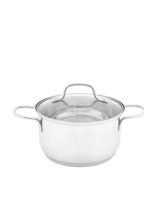 Altom Stainless Steel Pots Set 4pcs