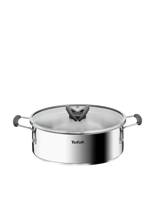 Tefal Domotti Töpfe Set aus Rostfreiem Stahl mit Antihaftbeschichtung 8 Teile