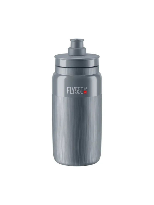 Elite Παγούρι Ποδηλάτου 550ml Γκρι