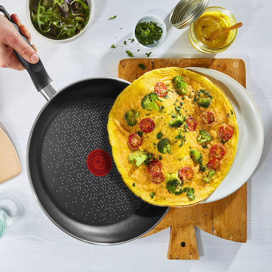 Tefal Only Cook Σετ Τηγάνια από Αλουμίνιο 3 Σκευών