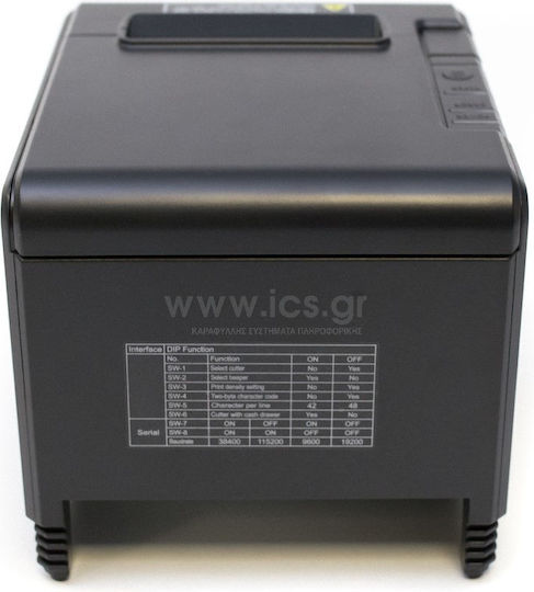 ICS Xp Q800 Termică Imprimantă de bonuri USB / Serial / Ethernet
