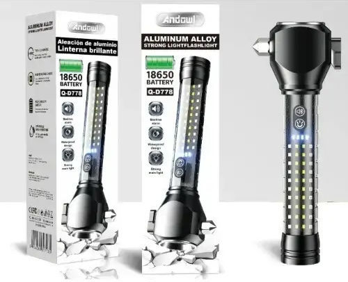 Andowl Flashlight LED Multitool