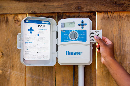 Hunter Industries Προγραμματιστής Ποτίσματος Πίνακα Ρεύματος 8 Στάσεων με Wi-Fi