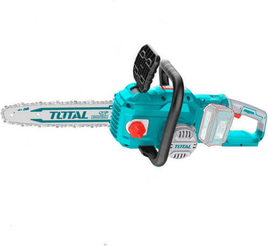 Total Αλυσοπρίονο Μπαταρίας 2x4Ah Brushless 20V 7kg με Λάμα 40cm