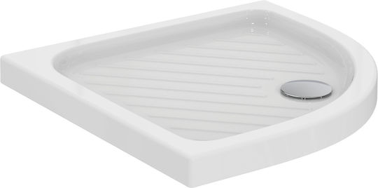 Ideal Standard Керамично душ 80x80см Бял