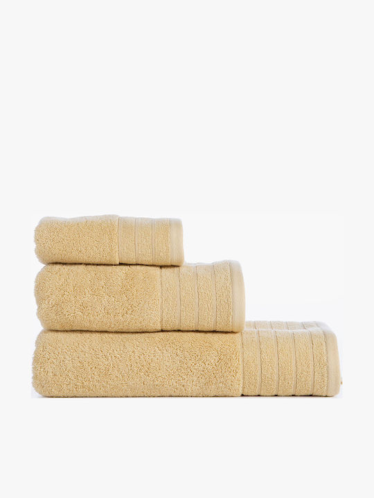 Nef-Nef Homeware Handtuch Fresh 30x50cm Gelb Gewicht 550gr/m²