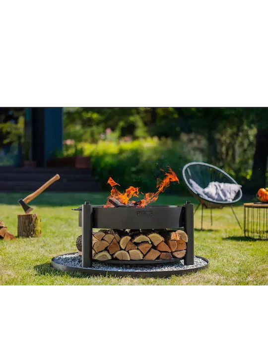 CookKing Τζάκι Εξωτερικού Χώρου Μεταλλικό Μαύρο