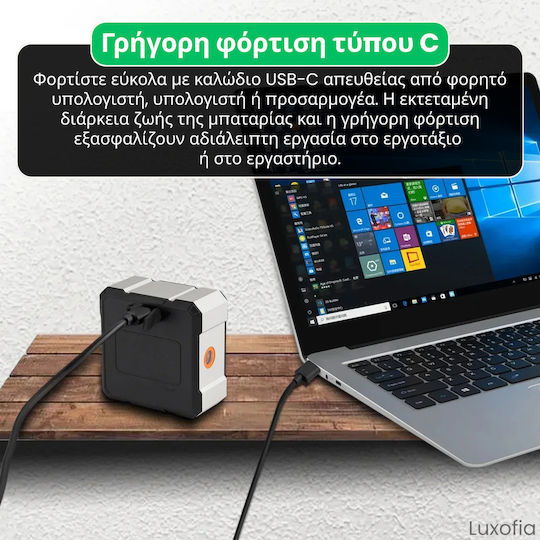 Ψηφιακό Γωνιόμετρο Οικοδόμων / Κατασκευών Μεταλλικό με Μοιρογνωμόνιο