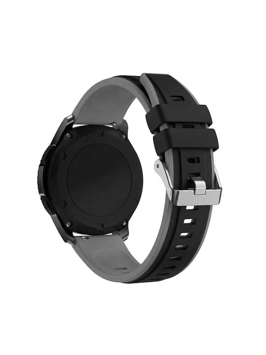 Λουράκι Μαύρο (Galaxy Watch4/5/6/7/FE/4 Classic/6 Classic/5 ProForerunner 55/245/645 / Vivoactive 3/5/HR / Venu Sq 2Huawei Watch GT2 / GT3 (42mm) / GT3 Pro (43mm)Amazfit GTS 2 / GTS 2 Mini / GTS 2e)