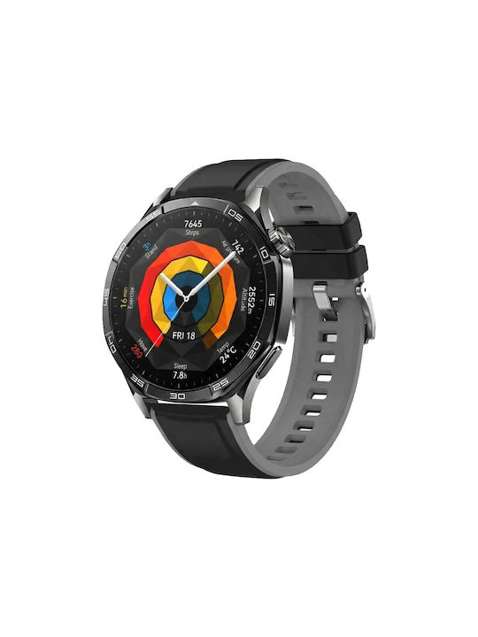Silicone Strap Black Amazfit GTS 4