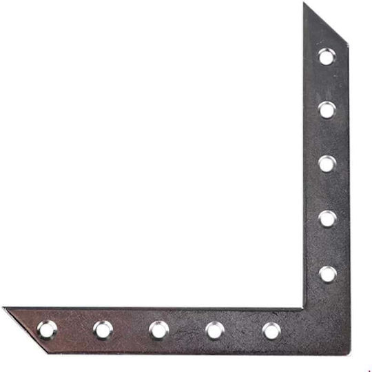 Metal Corner Shelf in Gray Colour 1162
