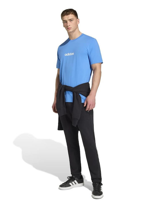 Essentials Linear T-Shirts Blau