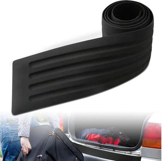 Flexible Protective Strip Car Rear Bumper Silicone 104x8 Cm 6 Mm Thick Black