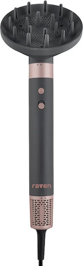 Raven Electric Brush with Air for Curls 1400W