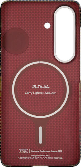 Pitaka Edge Back Cover Aramid Fiber 2mm Blue (Galaxy S26)