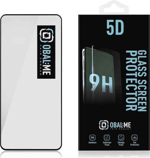 Obal:Me 2.5D 0.4mm Tempered Glass Μαύρο (Honor 90 Lite)