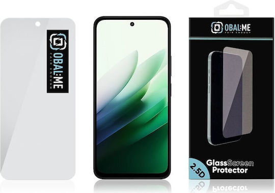 Obal:Me 2.5D 0.33mm Tempered Glass (Redmi 15)