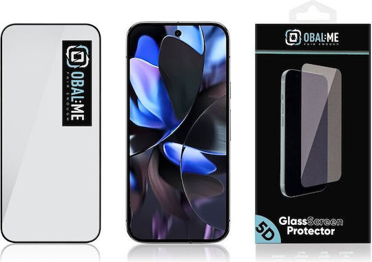 Obal:Me 2.5D 0,25mm Gehärtetes Glas Schwarz (Google Pixel 9, Google Pixel 9 Pro)