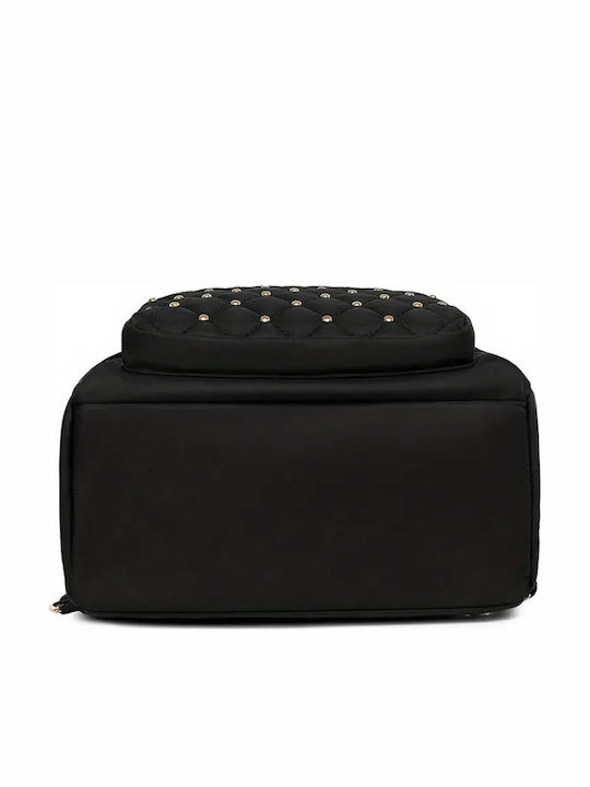 Leather Women's Backpack Gold