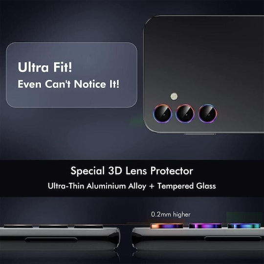 Enkay Camera Protection Tempered Glass Black for Samsung Galaxy A37 5g