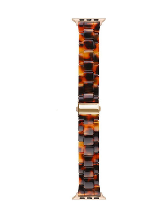 Watchband Hoco Wa36 Elegant Series 44 45 46 49mm Πλαστικό Μπρασελέ Apple Watch Series 1 2 3 4 5 6 7 8 9 Se Ultra1 Ultra2 Ταρταρούγα