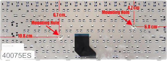 Spanish Laptop Keyboard Samsung R518 R520 R522 R550 R513 R515 E352 NP-R520 NP-R522 NP-R522H R450 CNBA5902486 CNBA5902487JBIL CNBA5902487MBIL CNBA5902487NBIL V102360AS1 V102360HS1 ES Black Code 40075ES