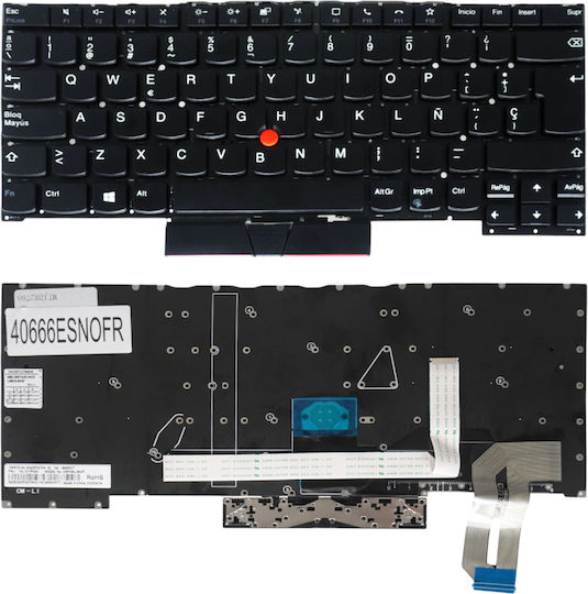 Laptop-Tastaturen für Lenovo Thinkpad T14s 20t0 20t1 20uh 20uj T14s Gen 1 Schwarz ohne Rahmen