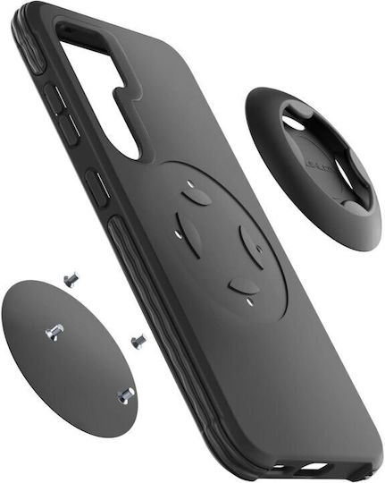 Interphone Quiklox Tetraforce Θήκη Κινητού Samsung Galaxy S24 Plus για Βάση Στήριξης Μοτοσυκλέτας