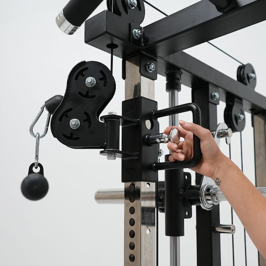 Force USA All-In-One Trainer Smith/Multifunktionales Trainingsgerät mit Gewichten 100kg