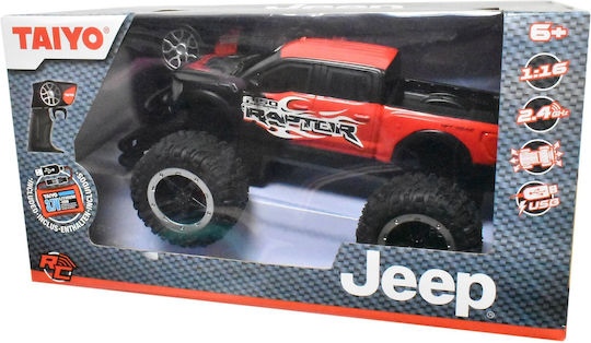 Taiyo Remote Control Car Jeep Raptor 160109a