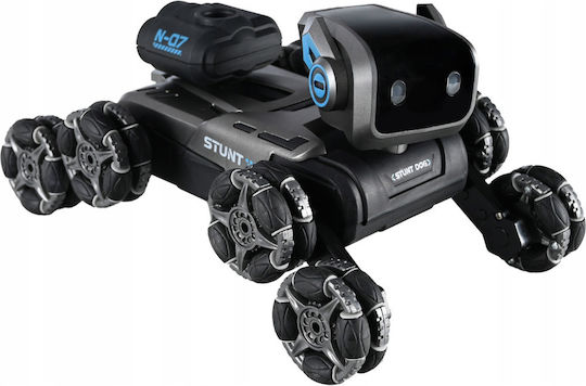 Câine Robot Teleghidat Zola Control Prin Gesturi Cântă Dansează Pulverizează Apă Efecte de Lumină și Sunet 8 Roți Rotire 360° 25 X 16 X 13 Cm Negru