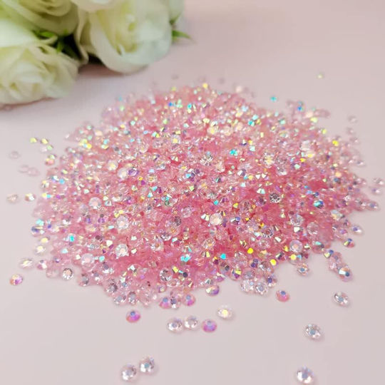 Set Creativ Pictură cu Diamante Ursuleț 3D Accesorii Incluse 33 X 51 Cm Roz