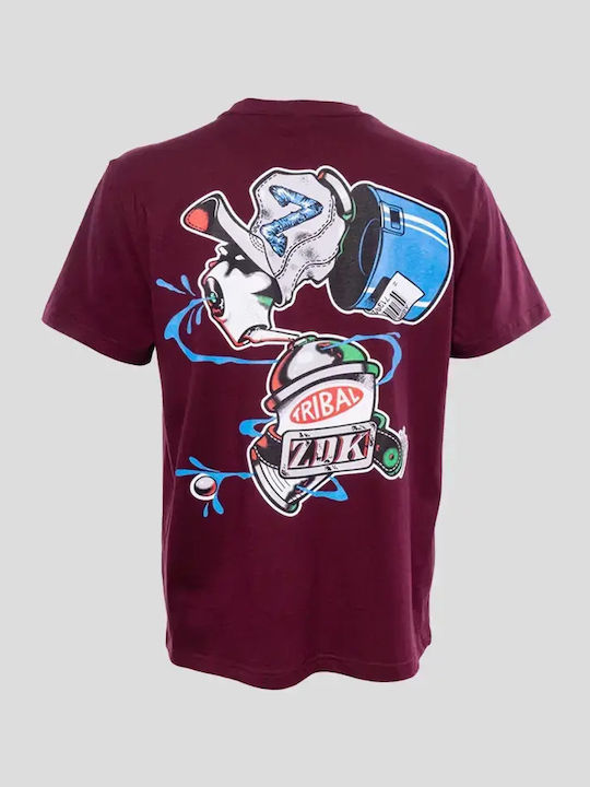 T-shirt Maroon TR3042-073
