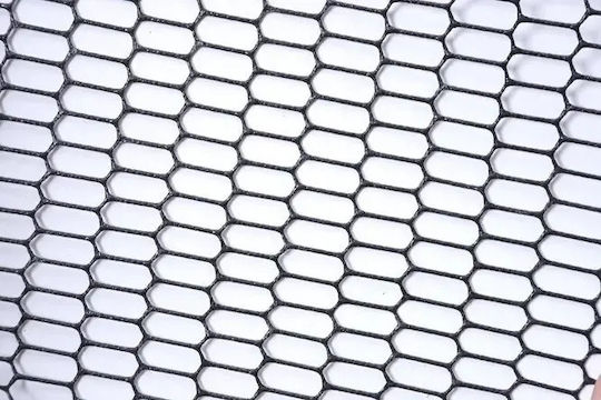 Folding Landing Net Mikado 200cm Basket 70/60cm Rubberized Mesh 6x15mm