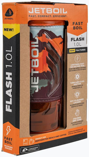 Jetboil New Flash Personal Cooking System Mountainscape Camping Stove