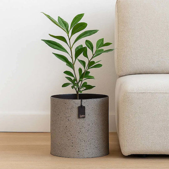 Phos & Gaia Gray Plant Pot