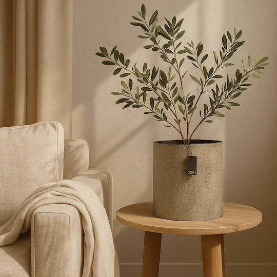 Phos & Gaia Gray Plant Pot