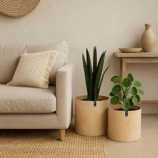 Phos & Gaia Plant Pots Multicolour Set of 2