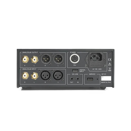 Gold Note Hp-10 Deluxe High-end Headphone Amplifier Black