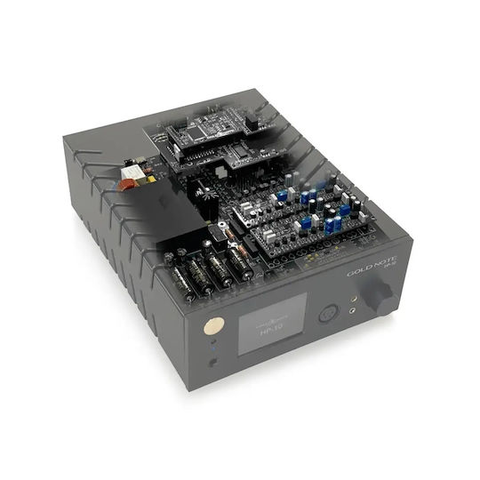 Gold Note Hp-10 Deluxe High-end Headphone Amplifier Black