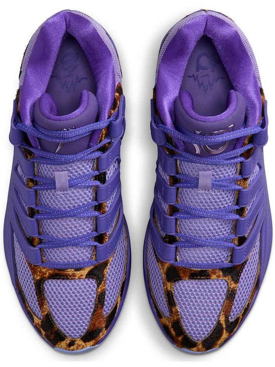 KD18 x Chet Holmgren "Thunder and Reign" Χαμηλά Μπασκετικά Παπούτσια Space Purple / Pure Purple / Πολύχρωμο